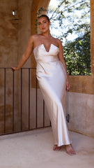 Valerie Maxi Dress - Champagne