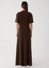 Celyse Maxi Dress - Chocolate
